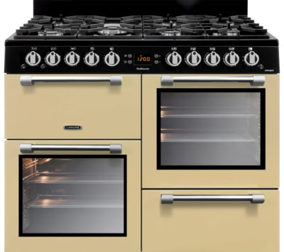 LEISURE Cookmaster CK100G232C 100 cm Gas Range Cooker - Cream & Chrome LEISURE Cookmaster CK100G232C 100 cm Gas Range Cooker - Cream & Chrome
